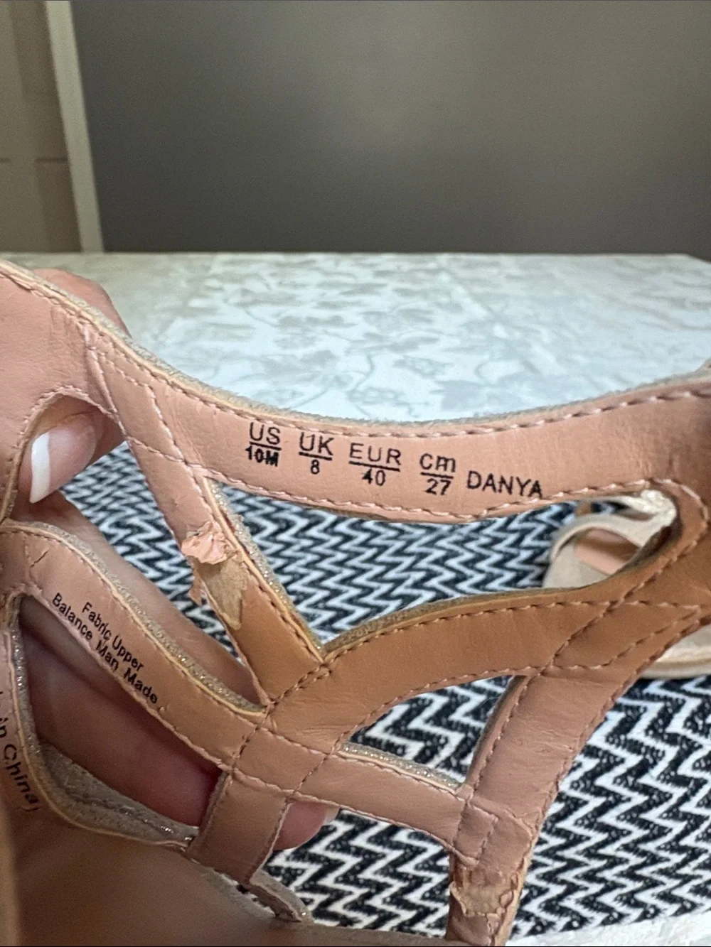 Naturalizer Nude Strappy High Heel Sandals - Danya Evening Shoes 10M